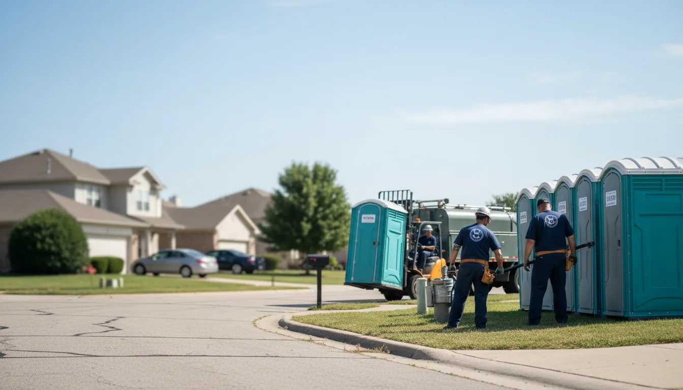 Porta Potty Rental in Huntsville, AL near me
